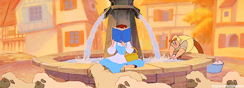 mickeyandcompany:  Happy Book Lovers Day!   Good god that library. Every time I see