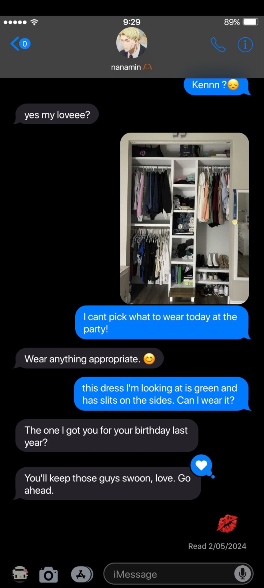 Random Texts With Kento Nanami!
