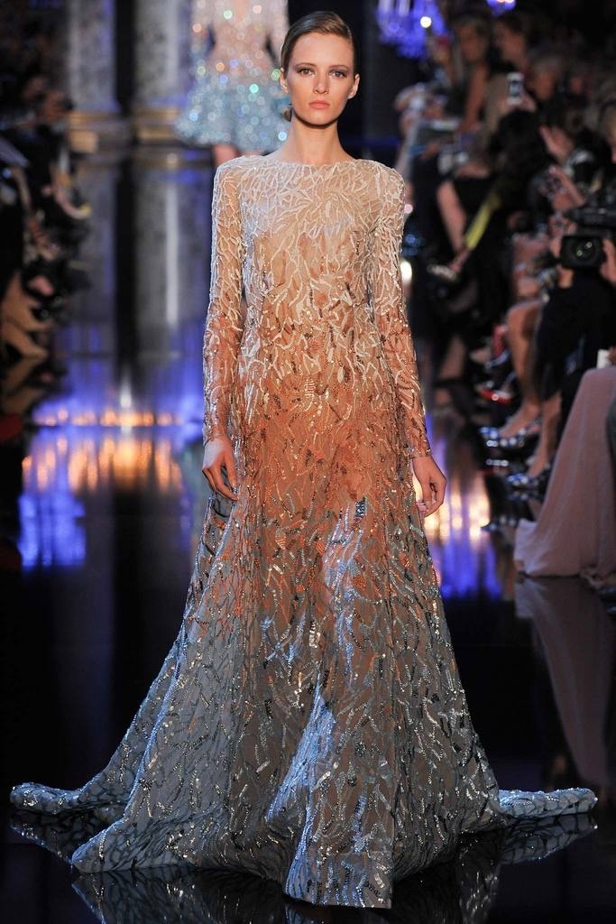 aiwonderland:  There’s only one way to describe the Ellie Saab show: breathtakingly