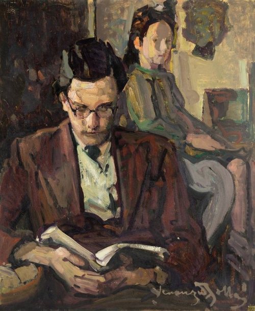 Lo Studioso , The Bookman Elémire Zolla  -     Zolla Venanzio, 1947Italian,1880-1961Oil on canvas