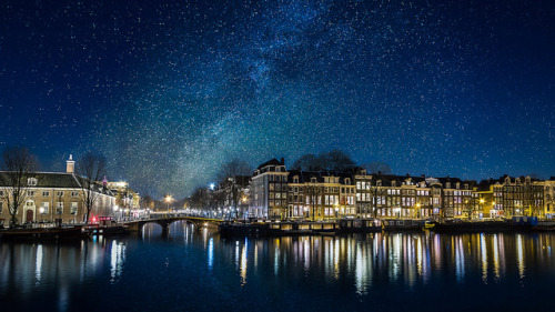 What Would it be like to see the Milky Way over Amsterdam? by johncavacas on Flickr.