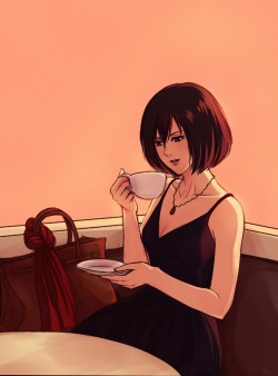 daydream24-7:    Mikasa Week Day 1: Modern