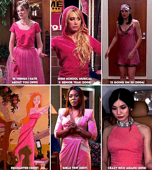 beyonceknowless: FILMS + PINK OUTFITS 