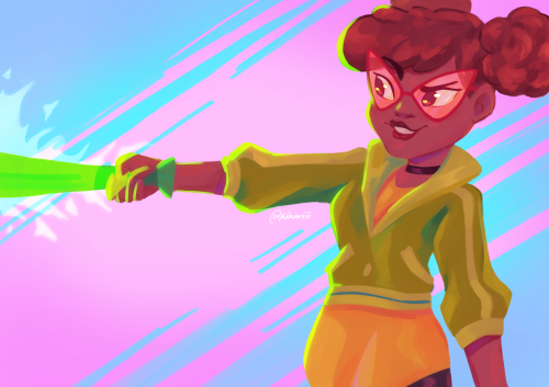  An April O'Neil warm up that went out of hand 