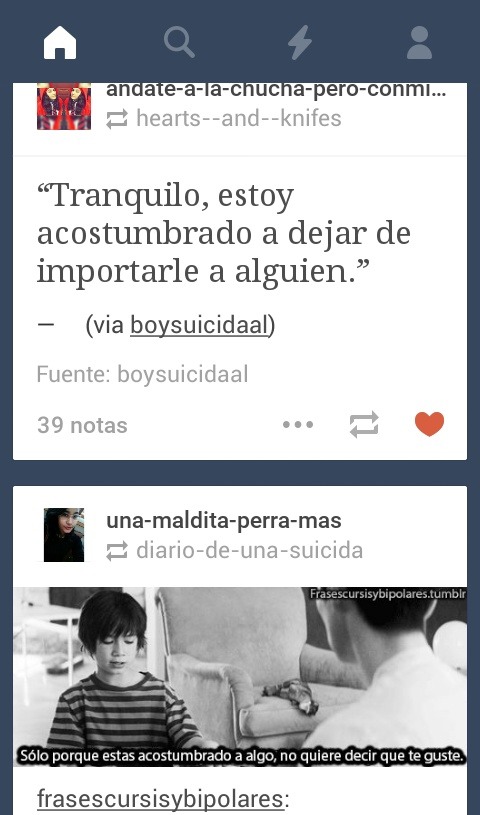 vainillasummer:   Que estes acostumbrado no significa que… 