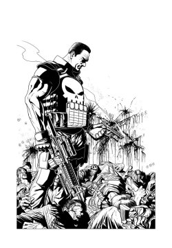 xombiedirge:  The Punisher by Adam Huntley