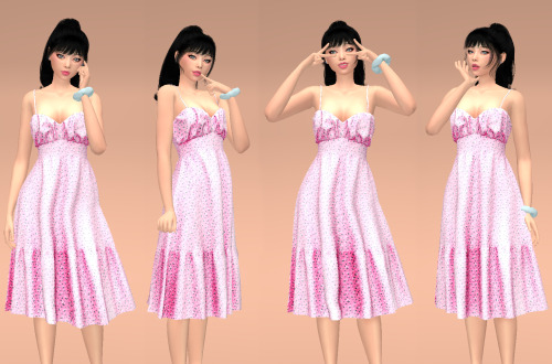  - ̗̀ Erika Dress ̖́- (TS4)Download: Patreon | My Blog (May, 21st)New Mesh | Whole Body.Base Game Co