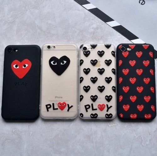 These Comme des Garçons Play phone cases are Use code CASE10 for 10% off! Shop now: ▶️ fresht