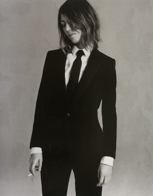 icantberight:  Sofia Coppola wearing Dior homme by Hedi Slimane for Vogue Paris, 2004