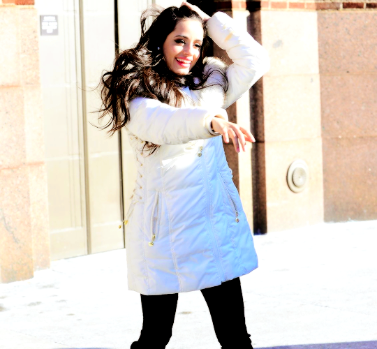itscamilizer: Camila leaving the Z100 Studios in New York - February 3, 2015.