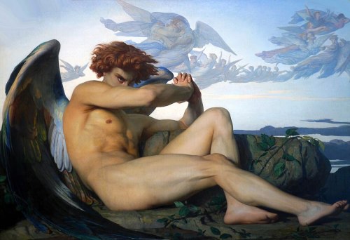 @missjamiekaye 's Cat Bean And The Fallen Angel By Alexandre Cabanel