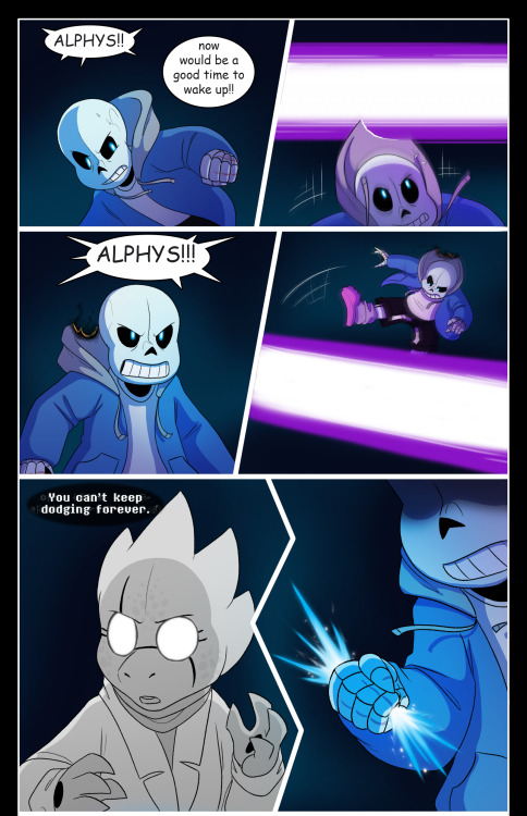 NextPreviousCoverThat&rsquo;s quite a fearsome looking&hellip; creature?Looks like Sans is in a tiny