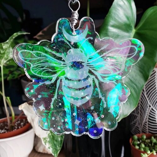 Bee Suncatchers, Jewelry and Hair PinsWanderlust Heart Shop on Etsy