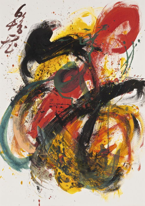 surreelust:  Untitled by Shiraga Kazuo (1970 porn pictures
