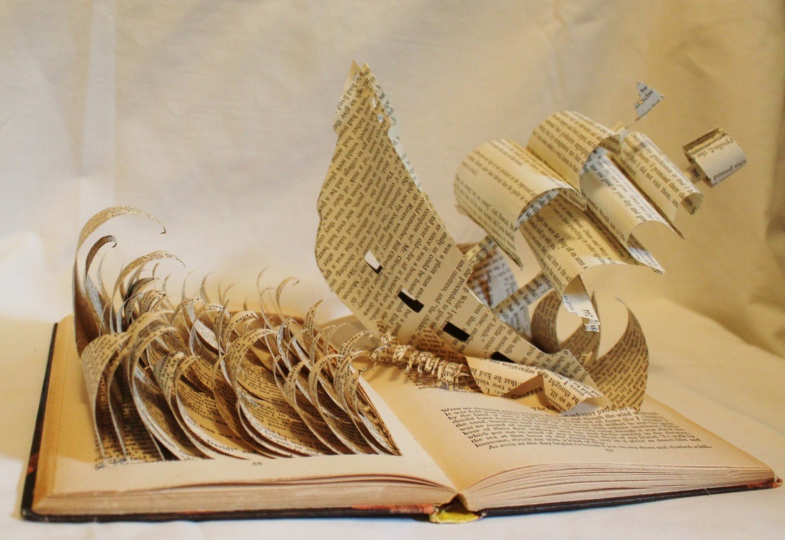 section1rules:  culturenlifestyle:  Whimsical 3D Book Sculptures by Jodi Harvey-Brown