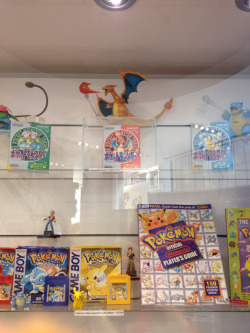 bunnelby:  pokémon through the years — display at nintendo world in rockefeller plaza 