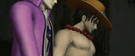 Marco being there just staring silently while Ace struggles with the game&rsquo;s plot. Disconne
