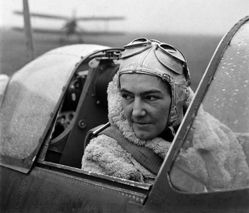 aviationgeek71 - After escaping Poland, Anna Leska served as a...