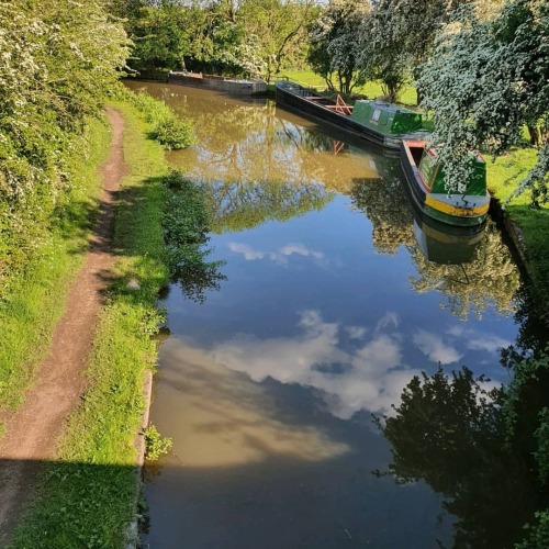 Went a bit of hiking/walking in Hartshill Hayes Country Park today the woods, Coventry canal, past w