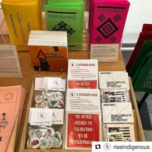 #Repost @riseindigenous (@get_repost)・・・@riseindigenous merch featured in the @whitneymuseum shop. S