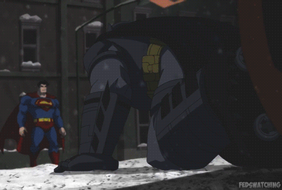 Batman became Ironman to fight Superman