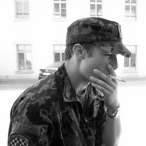 lovesmokerguys: Soldier Smoker #128SEE ALL SOLDIERS SMOKING A CIGARETTE