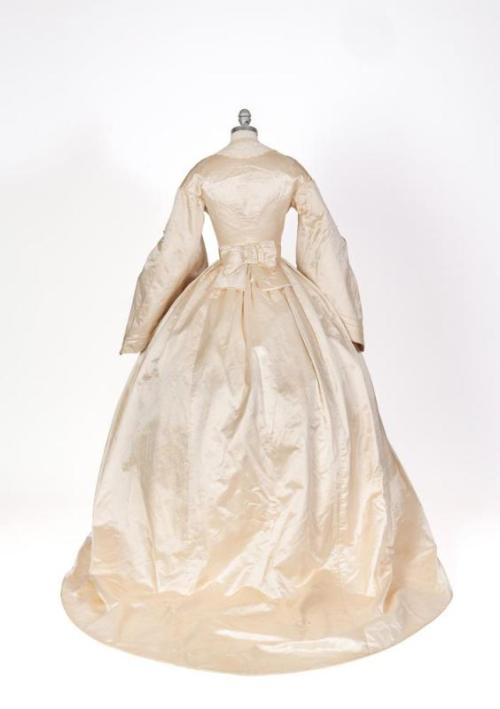 Wedding dress, 1865-70From the Monmouth County Historical Association