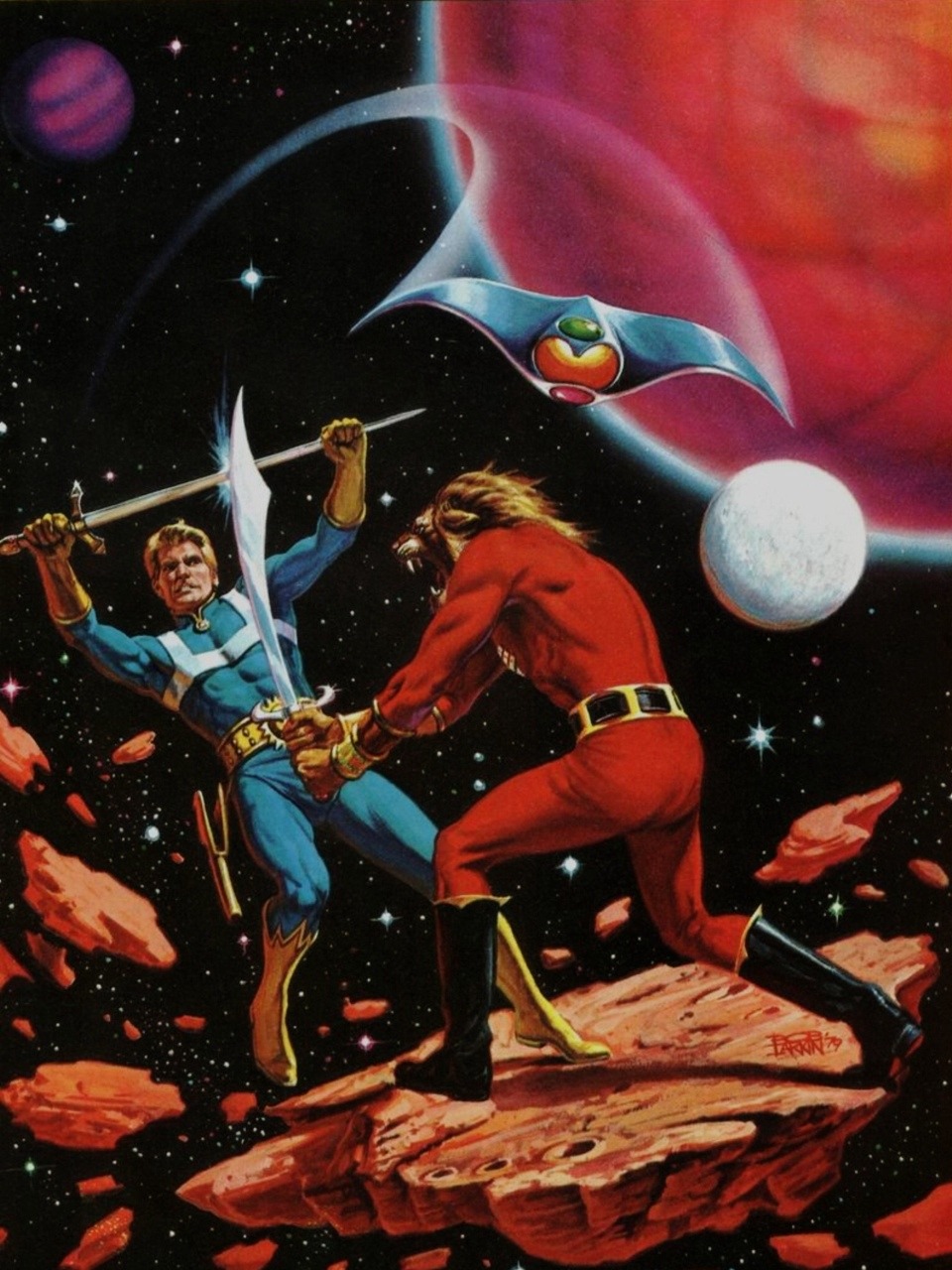 boomerstarkiller67:  Star-Lord - art by Bob Larkin (1979)