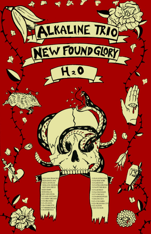 akczinkota:“New Found Glory/Alkaline Trio/H20 Tour”