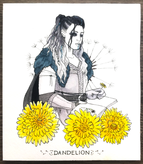 Dandelion Barbarian - featuring Yasha, our favorite flower-collecting barbarian from Critical Role!4