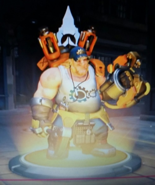 and you guys thought the regular blue Overwatch skins looked goofy