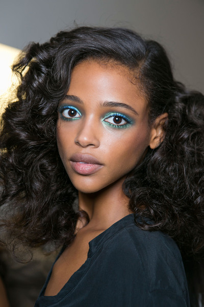 modelsandfashiondiary: Aya Jones backstage at Diane Von Furstenberg Spring 2016 - New York Fashion W