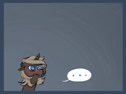 askheartandviolet:  askparch:  #25 “……………” Featuring  Violet rose  [Violet Rose]: I have not met many unicorns before, but after this, I am not sure I want to. Confused bat is confused. Many thanks to askparch for the enjoyable interaction!