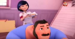 ursopanda:  Marinette’s parents being the cutest of the cute.