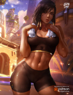 Pharah Overwatch by logancure 