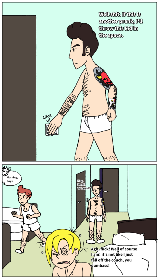 Oddity Comic I Was Working On For 2 Weeks.