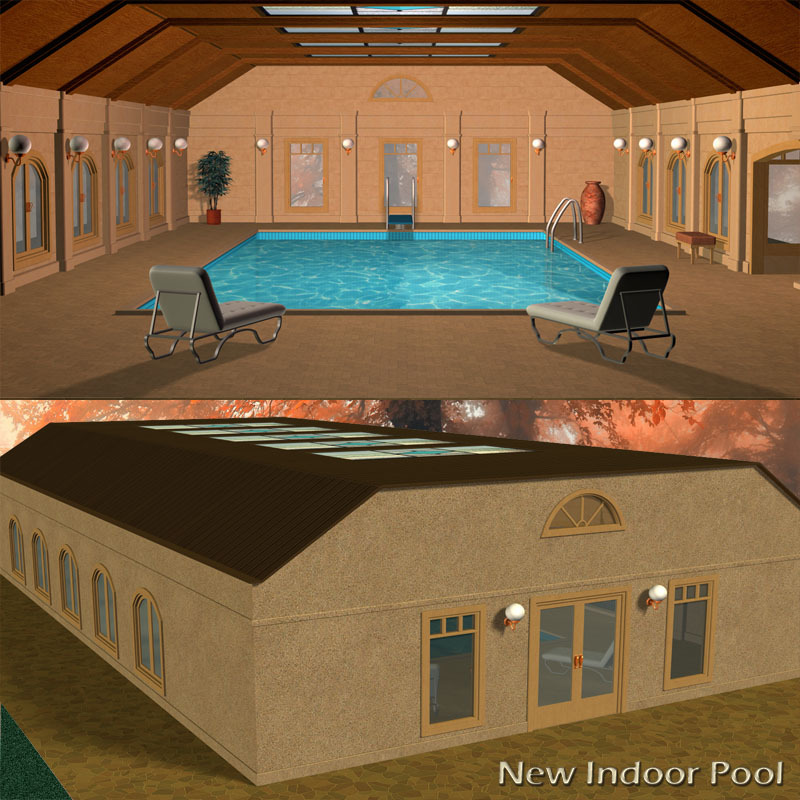 The &lsquo;New&rsquo; Indoor Pool is a remaking of the original Indoor Pool