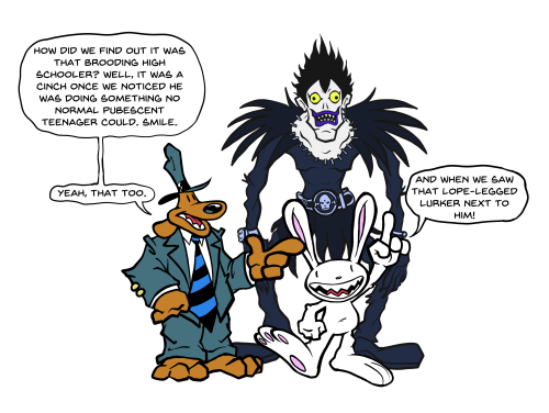 If Sam&Max Was In The Death Note Universe