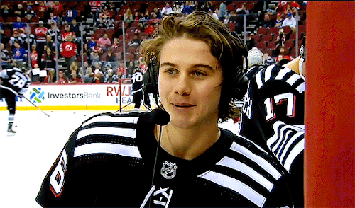 Jack Hughes - Pregame Apr 3, 2022