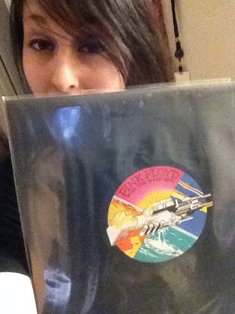 nursecupcake69:  My very first vinyl and it happened to be Pink Floyd :) stoked! Now I need dark side of the moon vinyl ! 