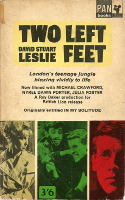 Two Left Feet, By David Stuart Leslie. (Pan,1960). From A Second-Hand Shop In Nottingham.