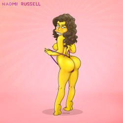 c-will-run:  Phat Ass Yellow Girls by *SimpsonsCameos   Wow! Super sexy