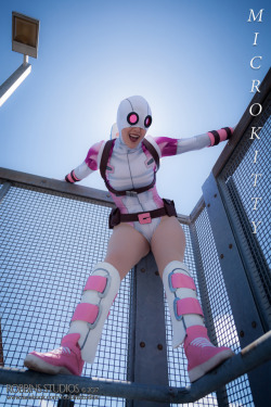 Hello world! Gwenpool by me! the dye sub