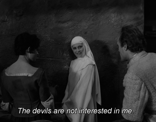 365Filmsbyauroranocte:    Mother Joan Of The Angels (Jerzy Kawalerowicz, 1961)  