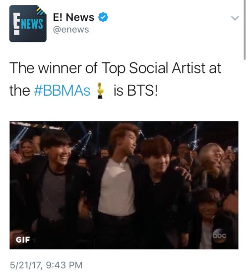 thatkpopfan:BTS in the Media After their award Teamwork makes the dream work