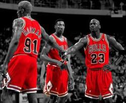 1 of the best defensive players/rebounders ever, 1 of the best swingmen ever and the g.o.a.t.. that is all.