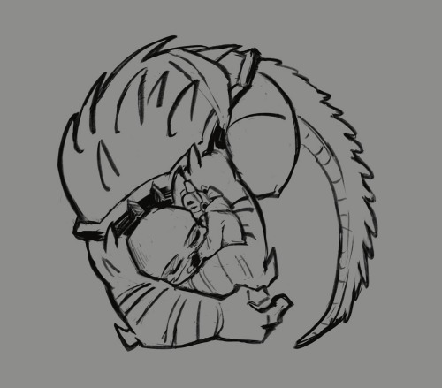 I Actually Love The Idea Of Raph Having A Tail So Much But I've Kinda Conditioned Myself Into Drawing