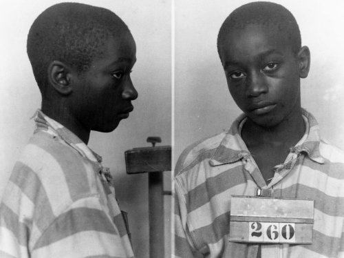 thingstolovefor:  Venables and Thompson, two 10 y/o boys. Abduct, torture and murder 2 y/o James Patrick Bulger. Were sentenced to custody until they reached adulthood, and then released under new identities in June 2001. George Stinney, 14 y/o. Arrested