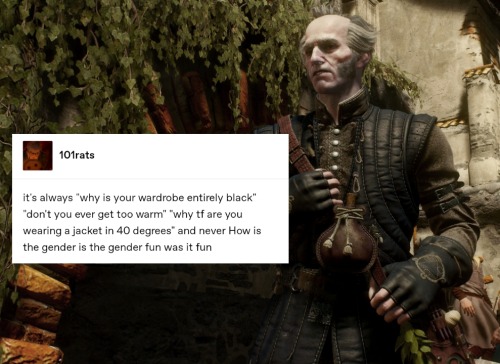 The Witcher Characters As Tumblr Posts Part 1 | 2 | 3 | 4 | 5
