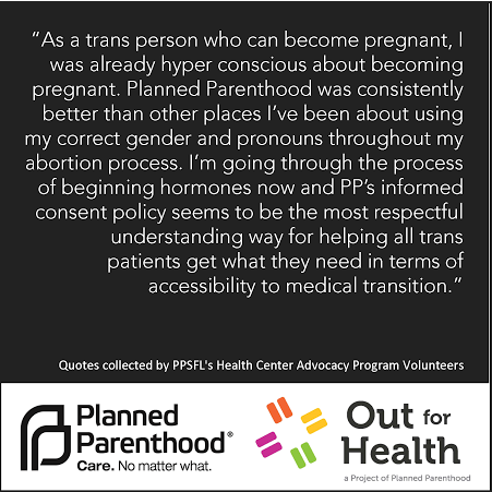outforhealth: Find the Planned Parenthood health center near you! 